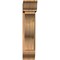 Ekena Millwork Funston Traditional Smooth Bracket w/ Offset Brace, Western Red Cedar, 7 1/2"W x 26"D x 34"H BKT0806X26X34FST01SWR - alternate 3